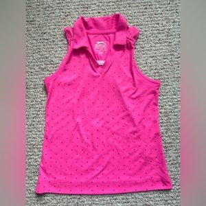 Pretty cute Slazenger Golf shirt, no sleeve, size Small, excellent condition.